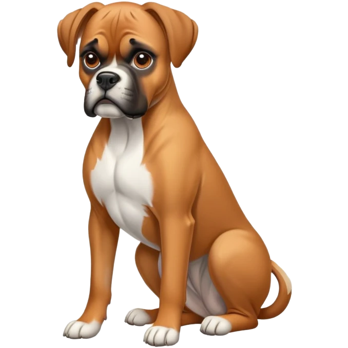 German Boxer Dog  emoji