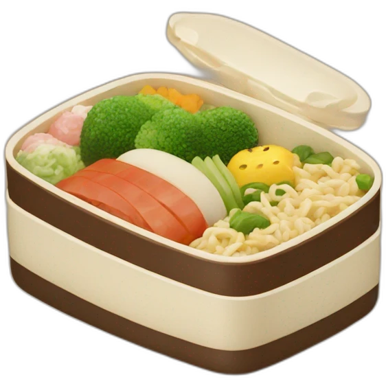 bento box top emoji