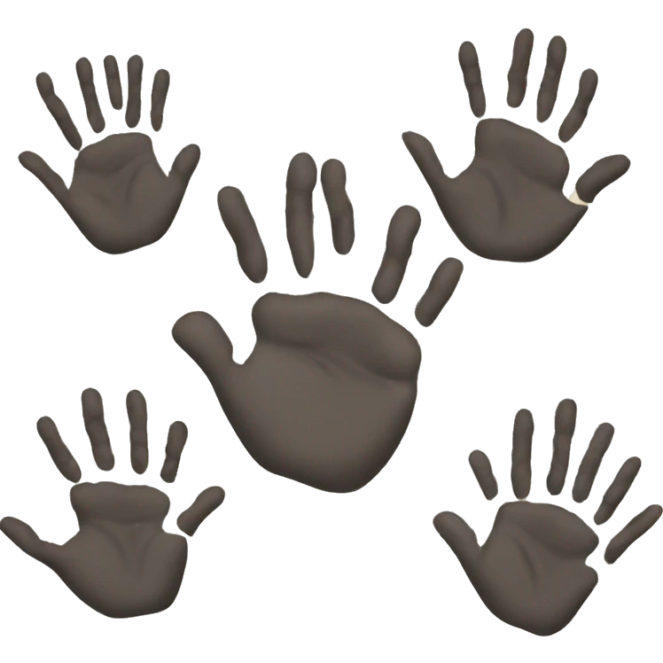 Handprints  emoji