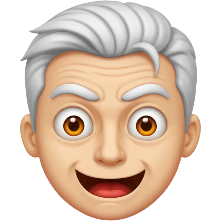 Mad guy but he is silly lookin emoji