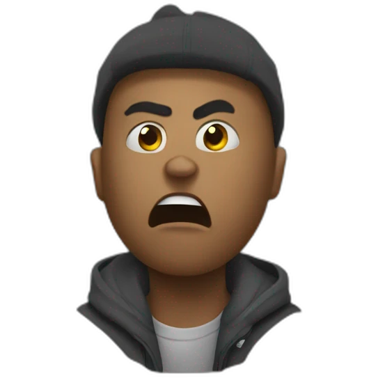 Sch rap angry emoji