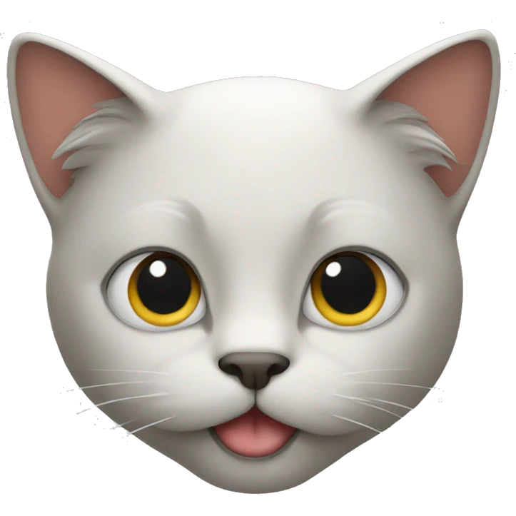 A cat head emoji