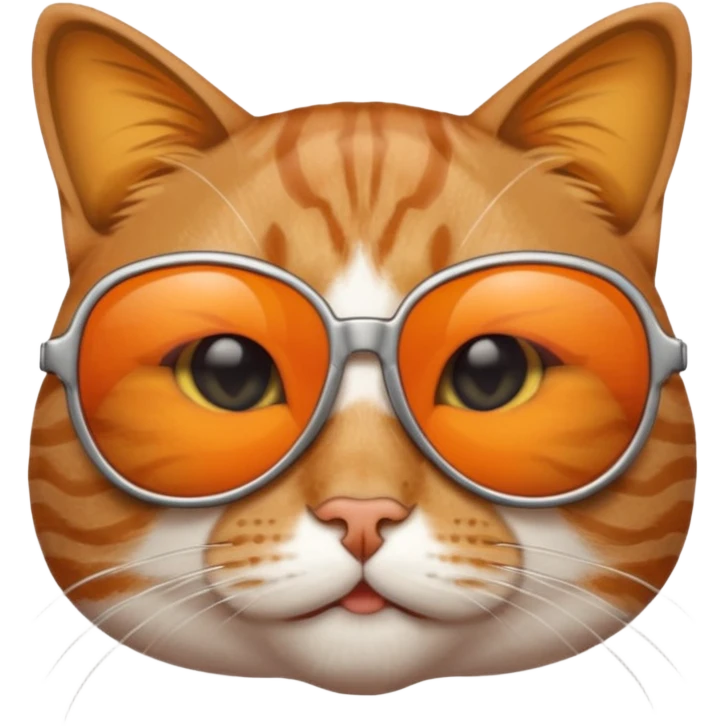Cat wearing sunglasses emoji