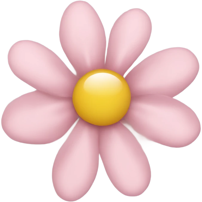 light pink flower emoji