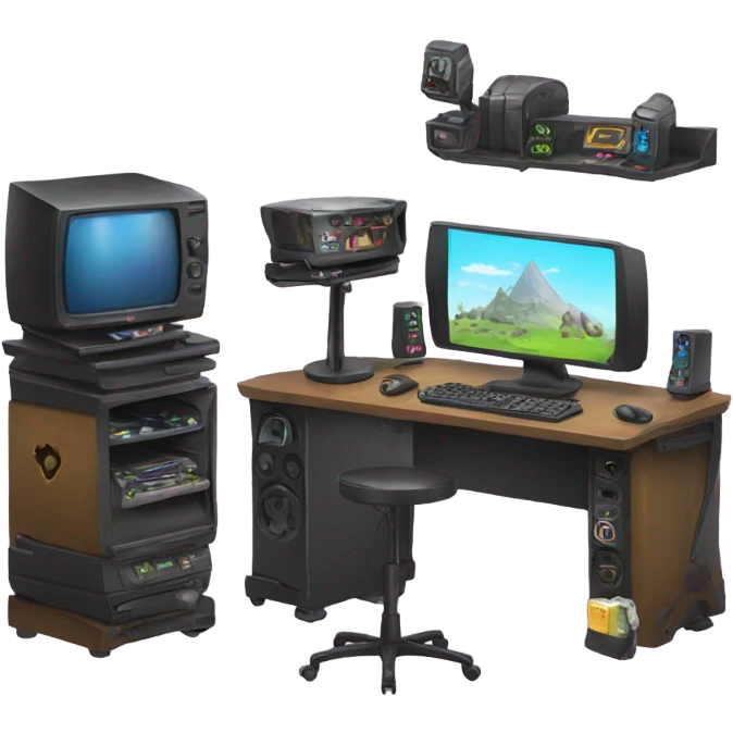 Gaming setup emoji