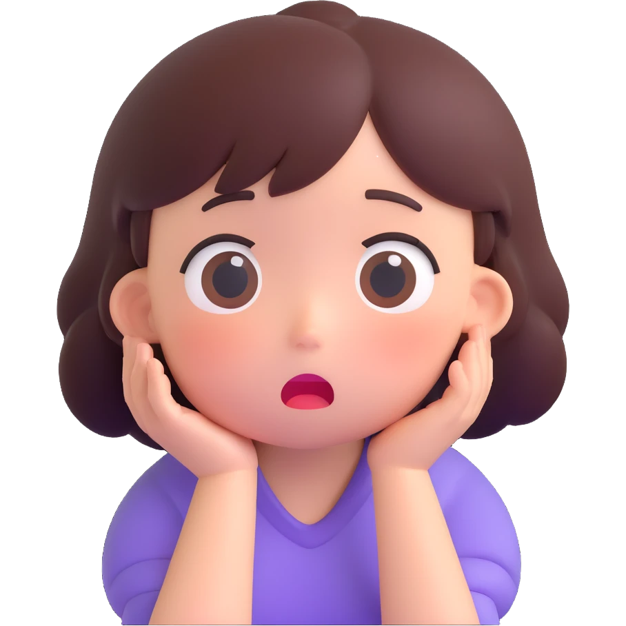 Yumemi yumemite worried emoji
