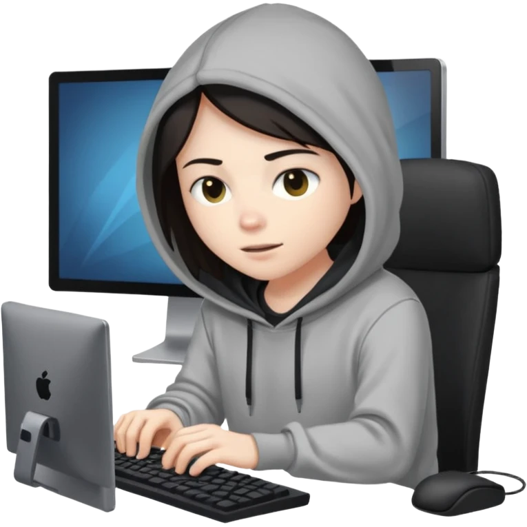 Hacker And cumbeuter emoji