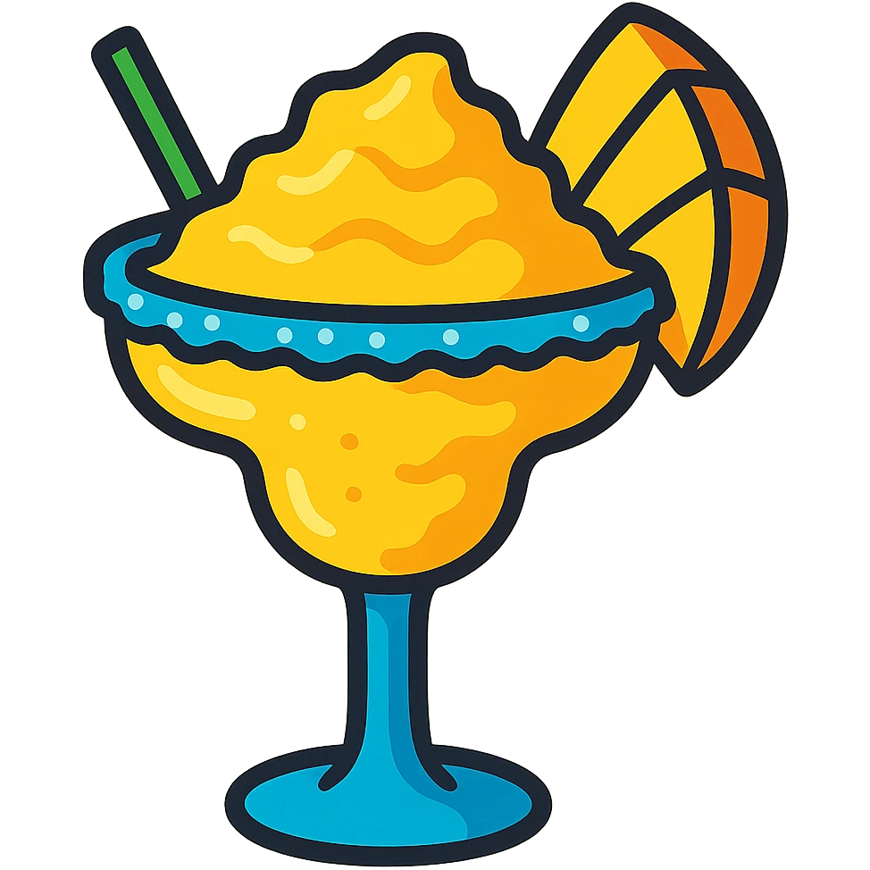 frozen mango margarita emoji