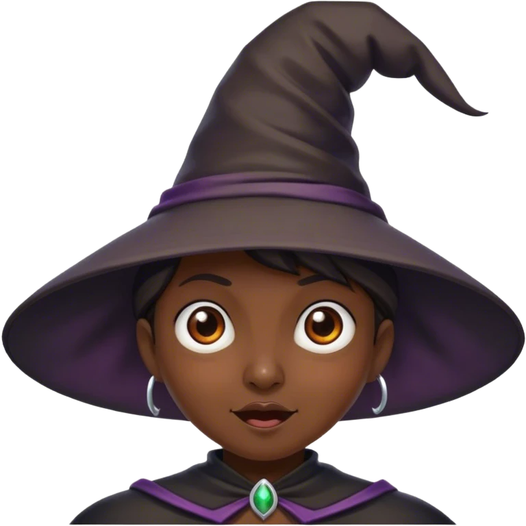 Hyperpigmentation meme with witches hat emoji