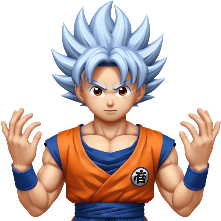 Goku ultra instinct  emoji