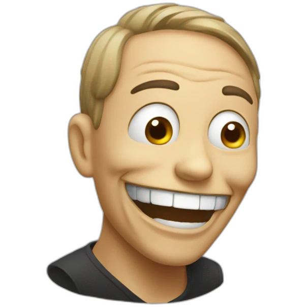 Mort de rire emoji