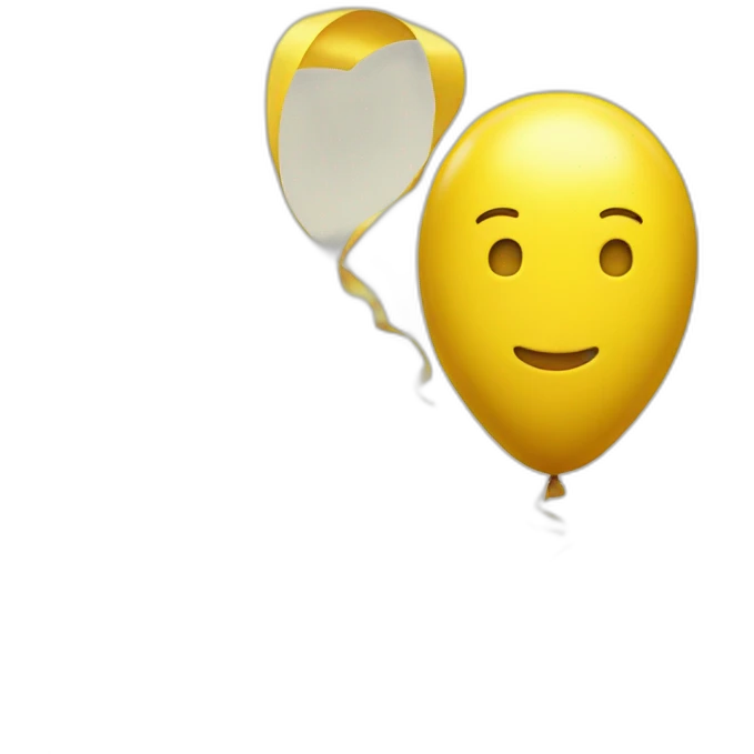 yelow baloon emoji