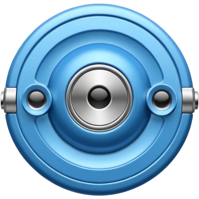 Mini caudalimetro color azul de la marca hendress emoji