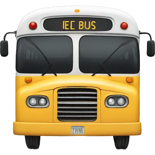 Bus emoji