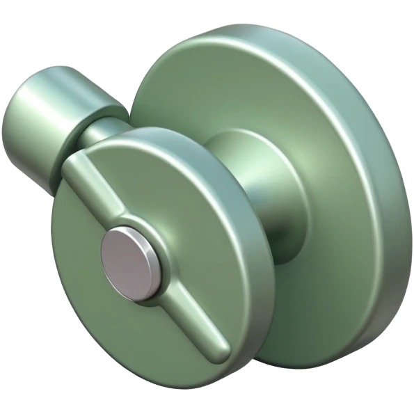 Sage green small light weights emoji
