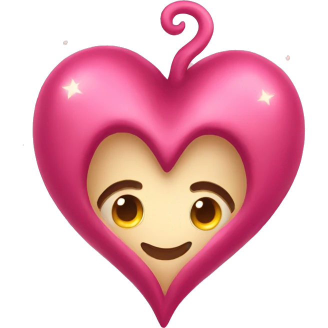 magical heart emoji