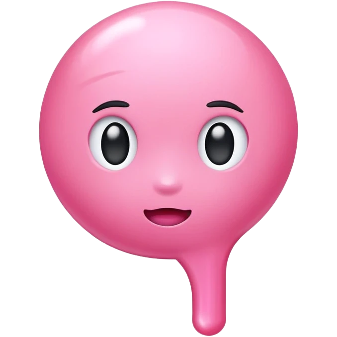 Pink  emoji