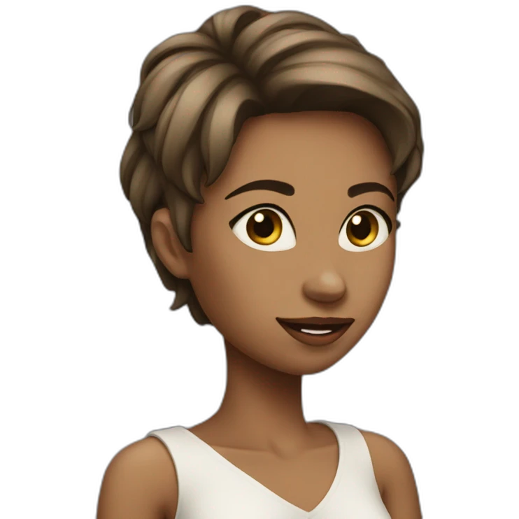 Femme nu emoji