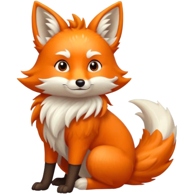 nine-tailed fox emoji