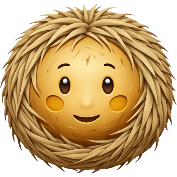 tumbleweed without face emoji