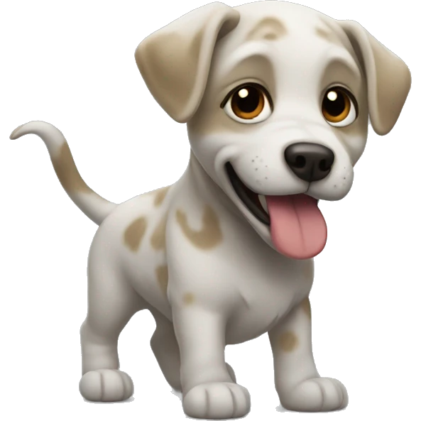 Un perro tornado emoji