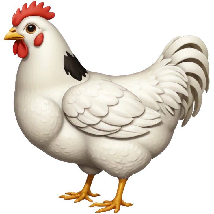 chicken butt emoji