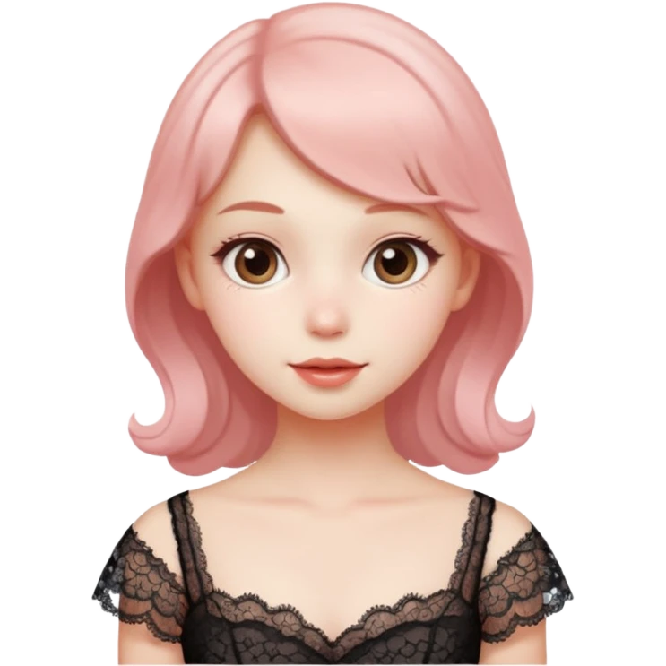 coquette girl emoji