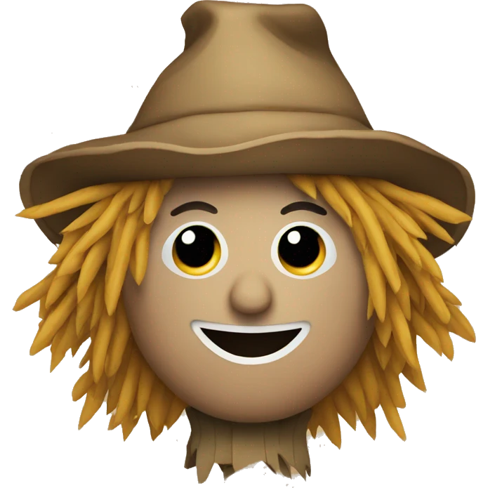 Scarecrow emoji