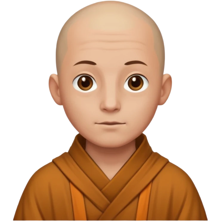 an adult monk  emoji
