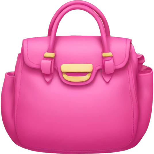 pink bag emoji