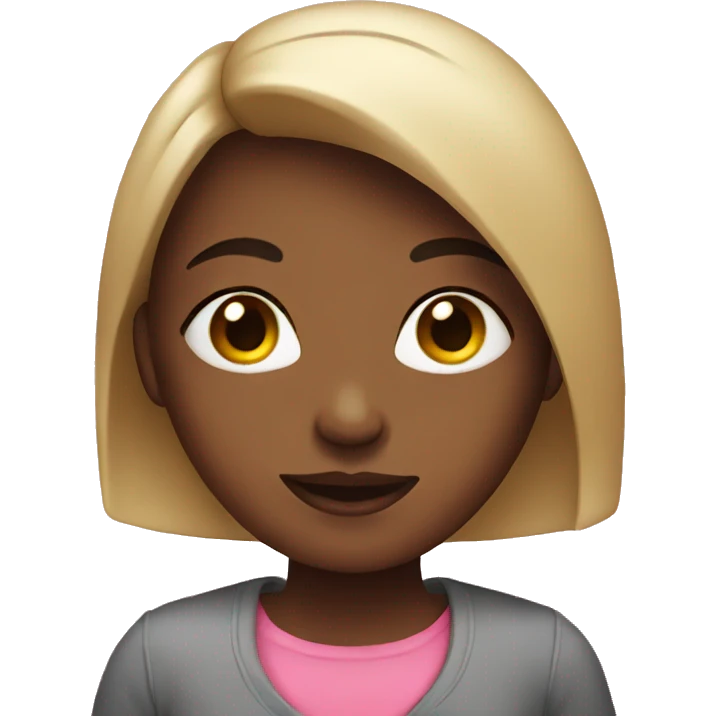 Woman with pink heart  emoji