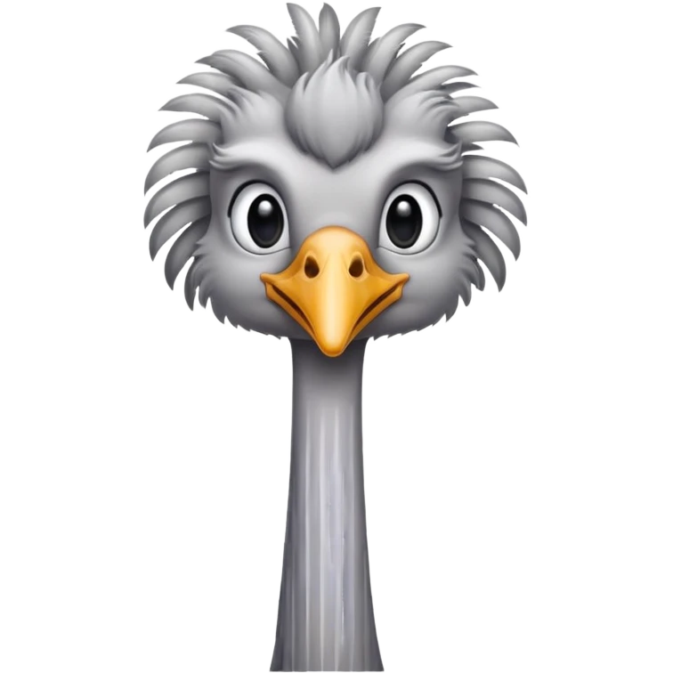 Je voudrai un emoji d'une autruche emoji