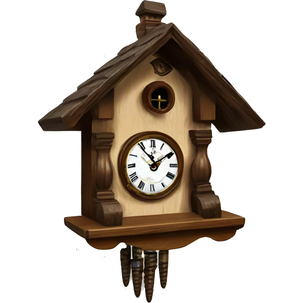 cuckoo clock emoji
