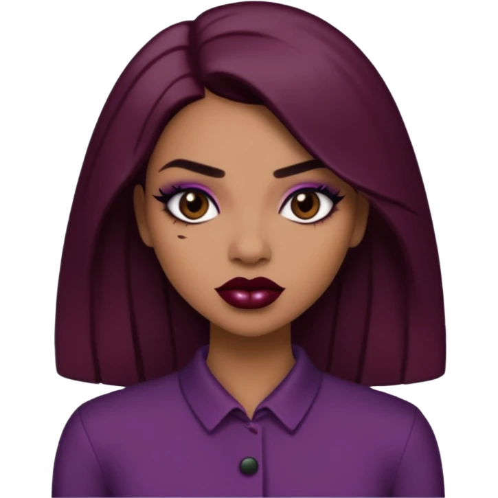 Sassy and baddie vibes emoji