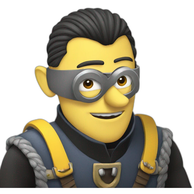 gru fighting minion emoji