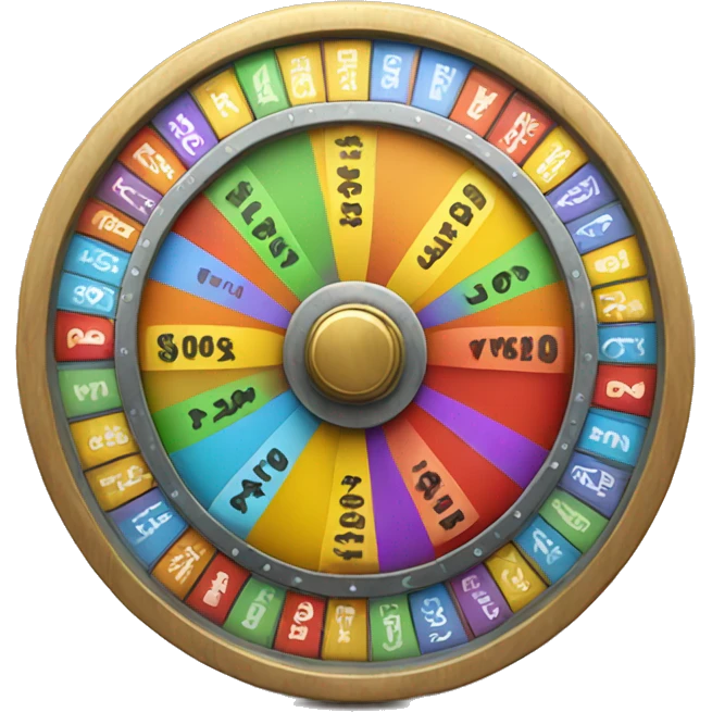 Wheel of fortune emoji
