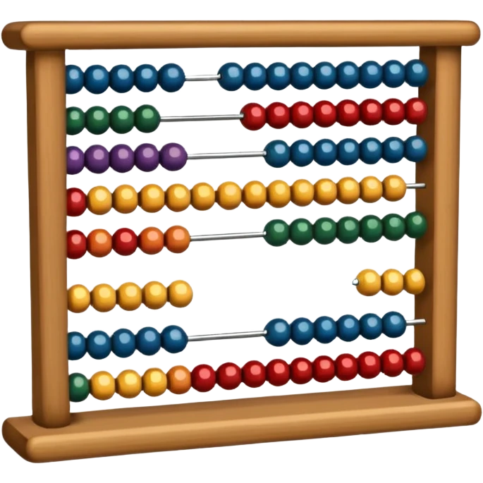 abacus design very different styles. emoji