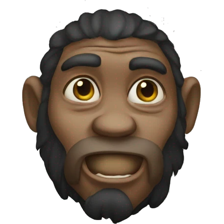 Singe gros emoji