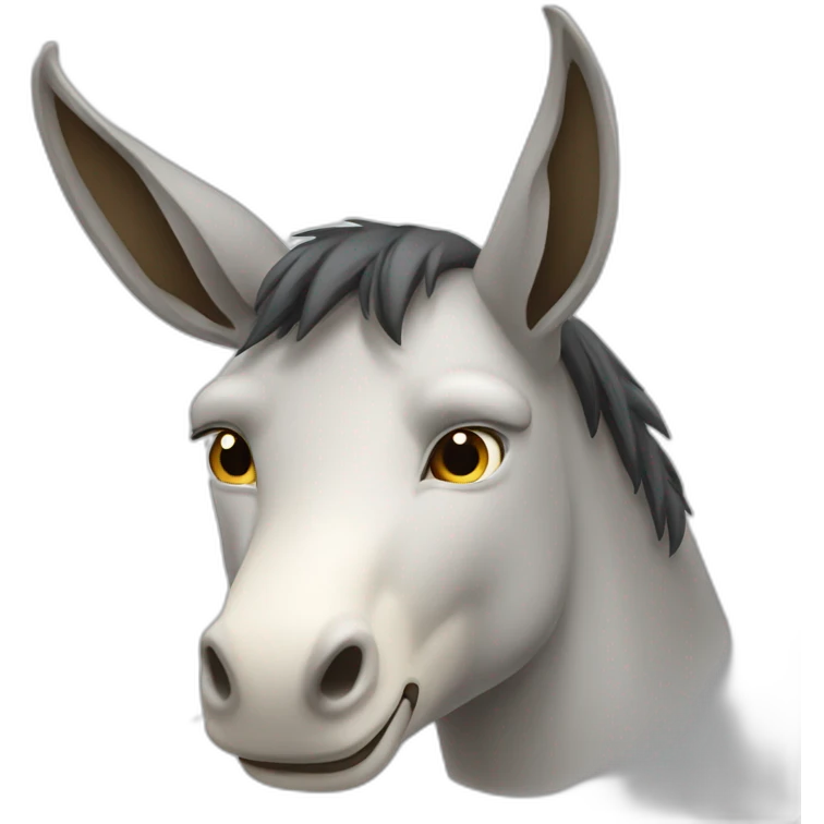 Tête de mule emoji