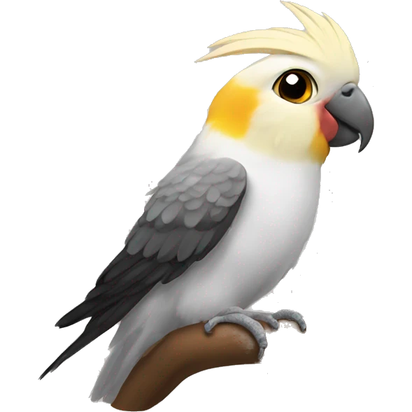 cockatiel drinking coffee emoji