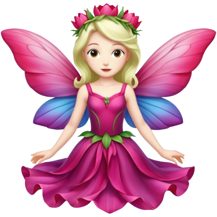 Tulip wings,Flower Fairy. emoji