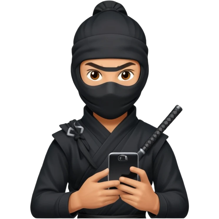 Social media ninja emoji