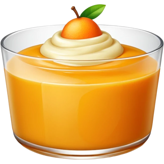 mango pudding emoji