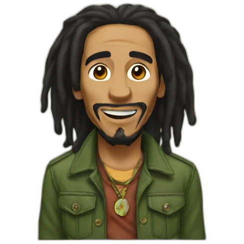 Bob marley emoji