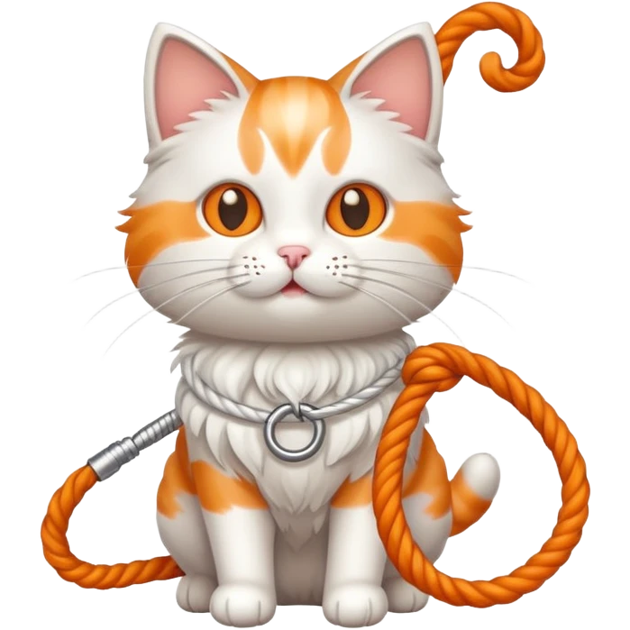 Cat with lasso  emoji