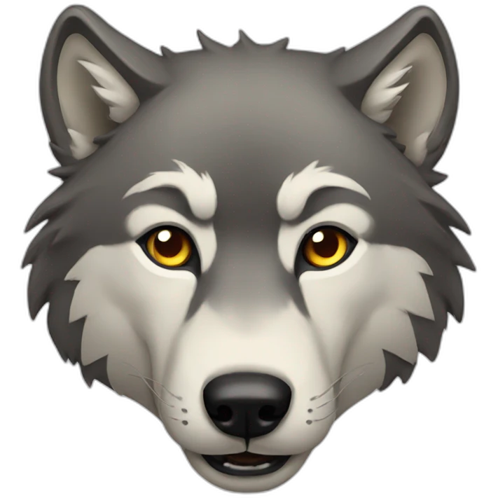 wolf emoji