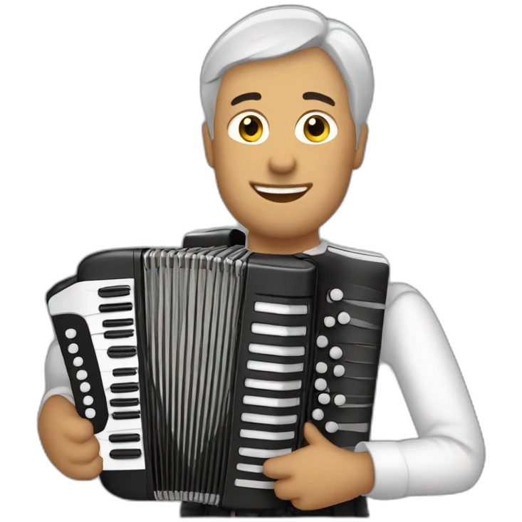 Claudio capeo with accordion emoji