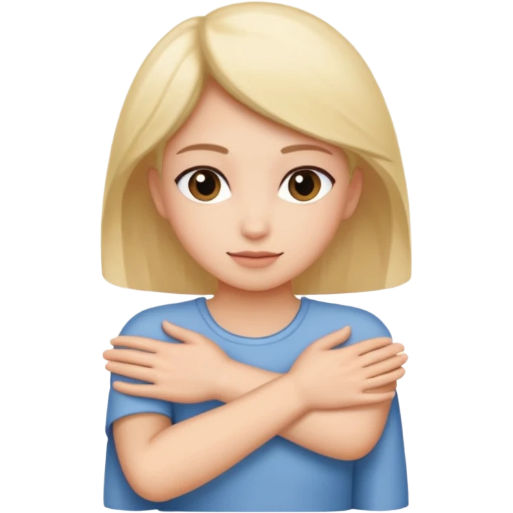 Hand on placed on somebody else’s shoulder to support  emoji