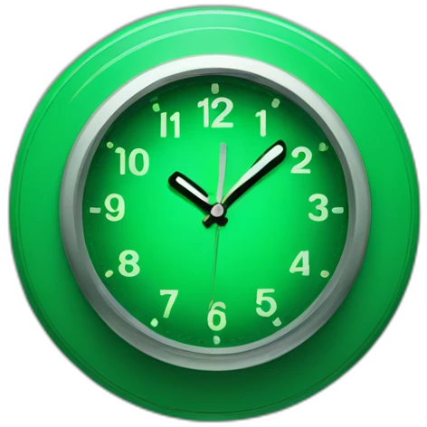 hackernoon green clock emoji