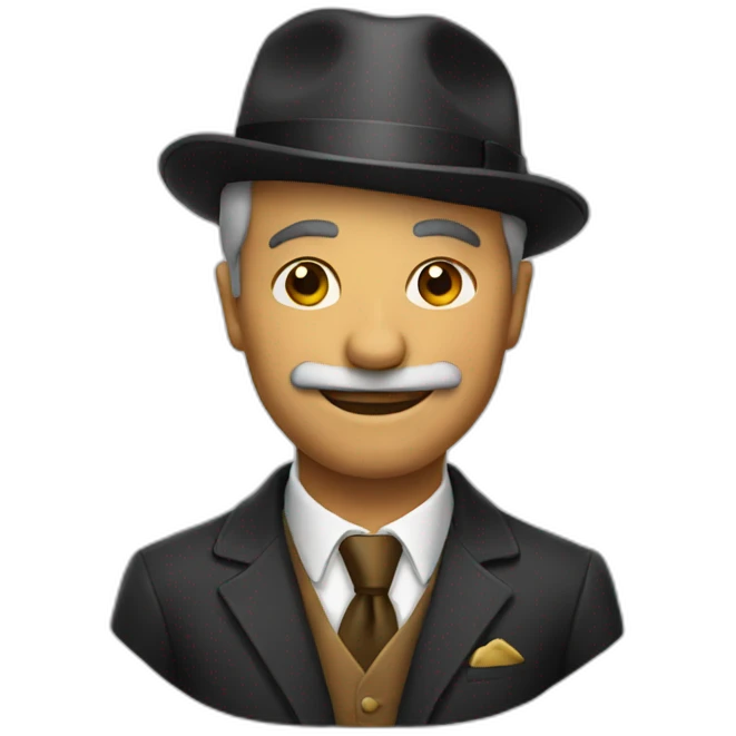 Gentleman emoji